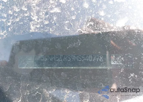 2021 Chevrolet Blazer Fwd Rs из США, поврежденный, VIN 3GNKBERS9MS540778